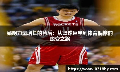 姚明力量增长的背后：从篮球巨星到体育偶像的蜕变之路